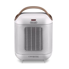 DeLonghi Capsule HFX30C18IW White Heater Fan - Efficient, Stylish, and Compact Heating Solution